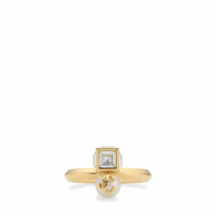 Photo: Jimmy Choo Jc Pearl Cube Ring 