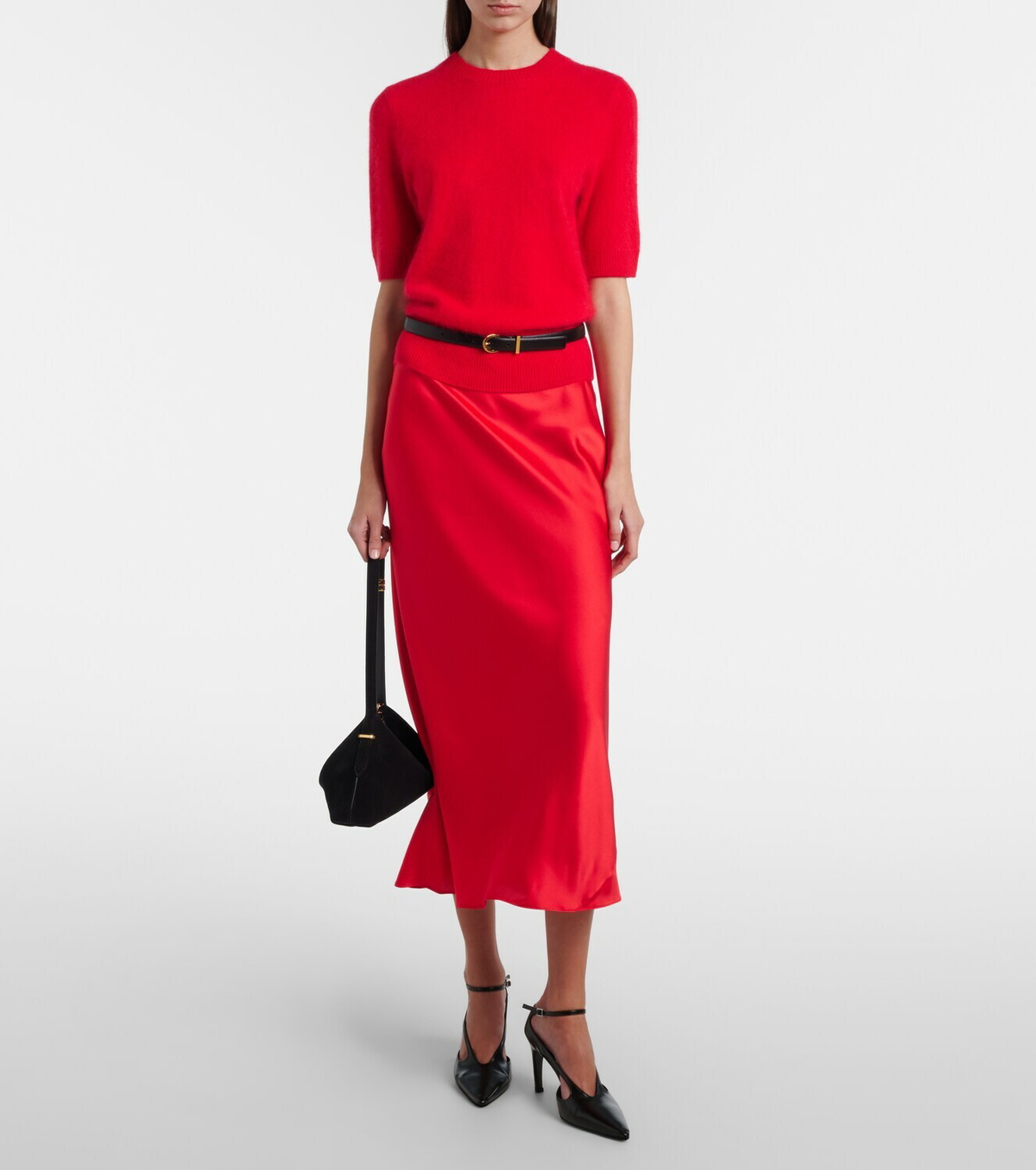 Dorothee Schumacher Fluffy Statements wool and cashmere top