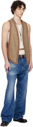 OUR LEGACY WORK SHOP Emporio Armani Tan Barda Vest
