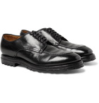 Officine Creative - Aspen Polished-Leather Derby Shoes - Black