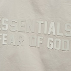 Fear of God ESSENTIALS Men's Woven Twill Long Coat in Seal