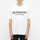 Burberry Men's Letchford Logo T-Shirt in White