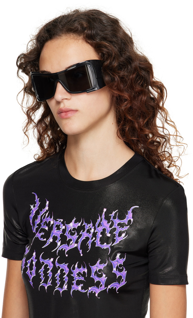 Versace Black Maxi Medusa Biggie Sunglasses Versace 