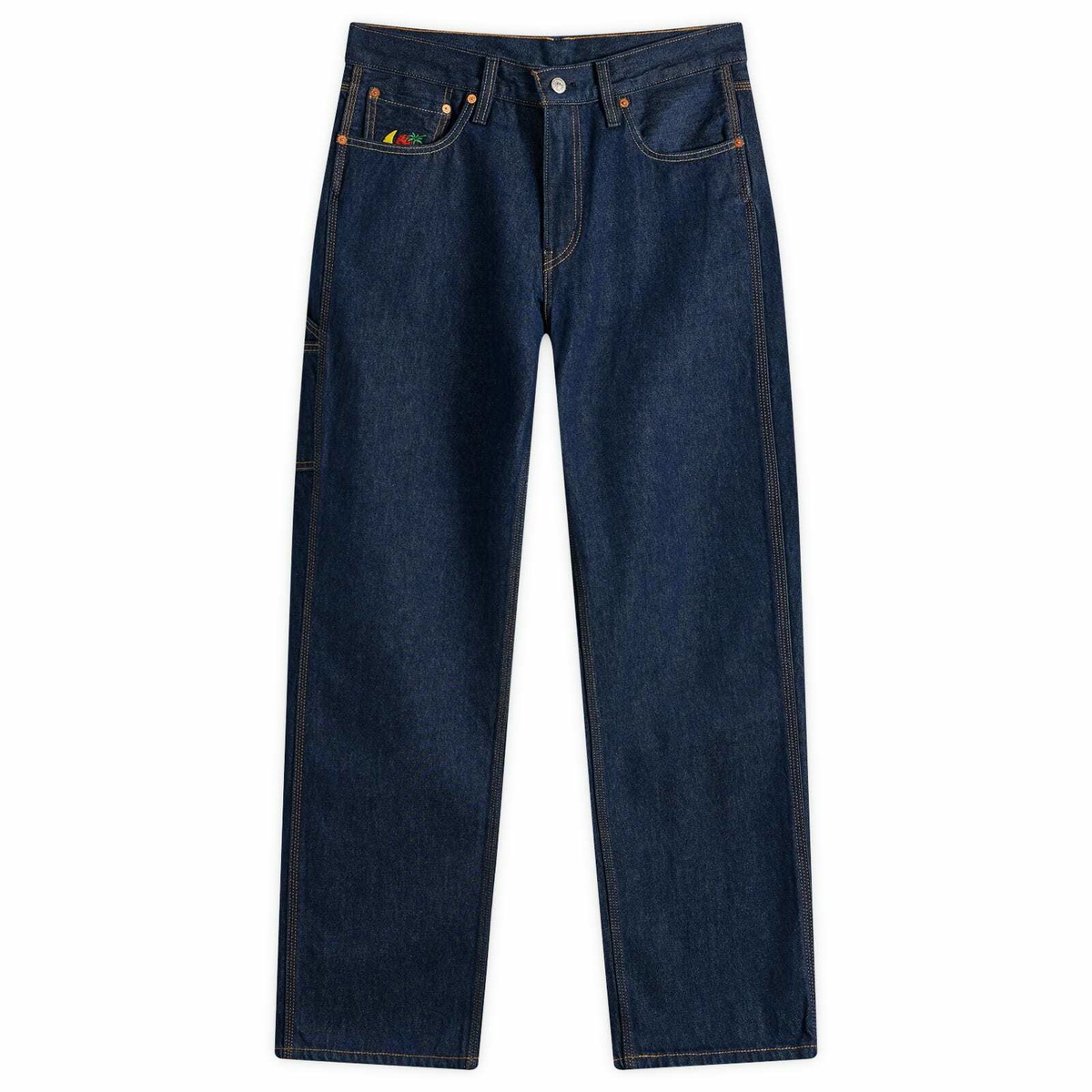 Levi's Men's x Sky High Farm Universe Loose Jeans in Resin Rinse