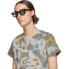 Rhude Tortoiseshell and Blue Thierry Lasry Edition Rhodeo Sunglasses