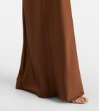 Veronica Beard Nelzy silk-blend satin maxi dress