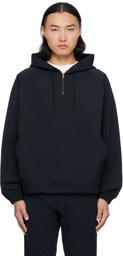 nanamica Black ALPHADRY Hoodie