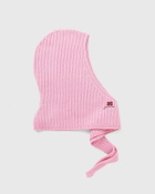 Ganni Future Wool Balaclava pink Women