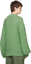 Robyn Lynch Green Crewneck Sweater