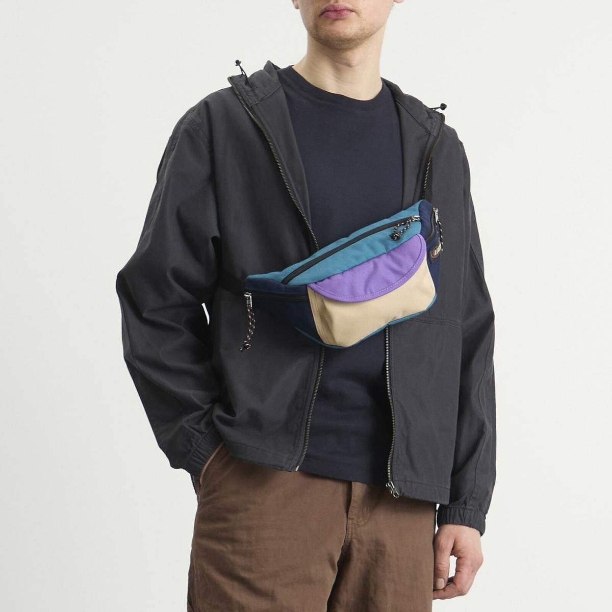 Eastpak Way Hot Pak'r Waist Bag in Vintage Block 