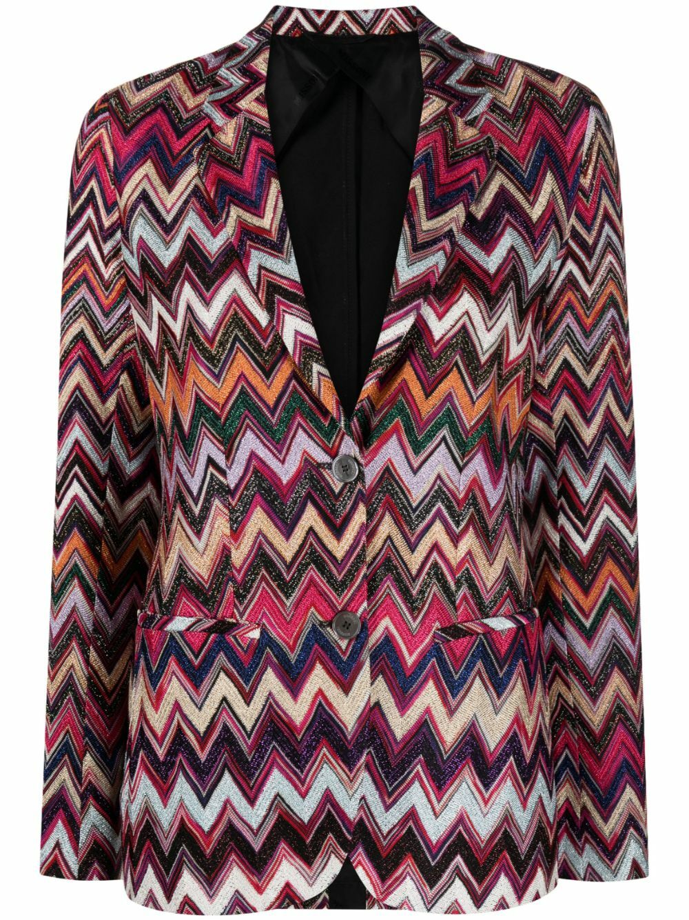MISSONI Zig Zag Pattern Single breasted Blazer Missoni MISSONI Zig Zag Pattern Single breasted Blazer Missoni