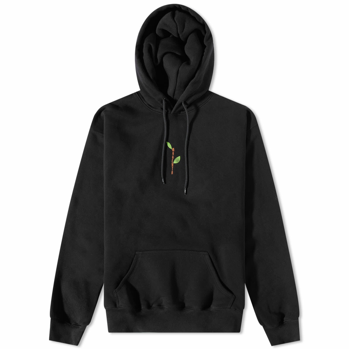 Magenta Men's Tree Plant Hoody in Black