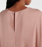 Stella McCartney Embellished caped maxi dress