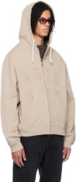 Axel Arigato Taupe Legend Hoodie