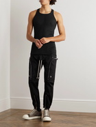 Rick Owens - Mini Rib Slim-Fit Cotton-Jersey Tank Top - Black