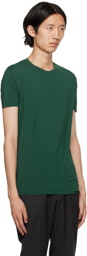 ZEGNA Green Crewneck T-Shirt