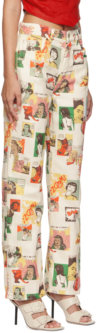 Reformation Off-White Comic Jeans Reformation