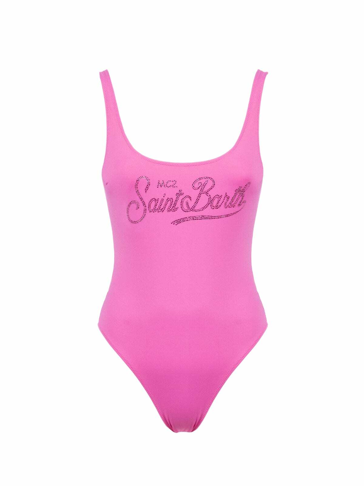 MC2 SAINT BARTH Women One-Piece Swimsuit Lora Rhinestone Embroidery main image 1