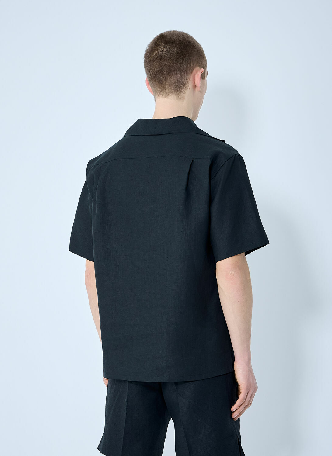 Dolce & Gabbana Linen Polo Shirt