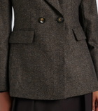 Veronica Beard Tilbury herringbone blazer