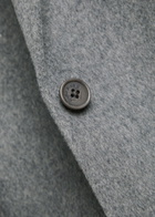 Anine Bing Quinn Wool and Cashmere-blend Blazer Grey