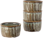 Jars Céramistes Blue & Brown Dashi Bowl Set, 4 pcs
