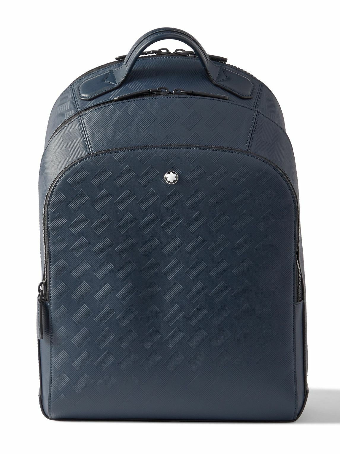 Photo: Montblanc - Extreme 3.0 Logo-Appliquéd Textured-Leather Backpack
