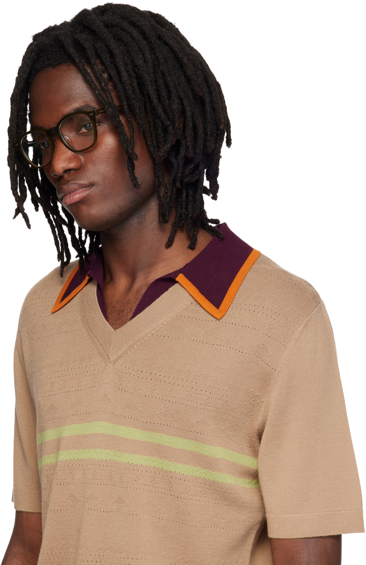Oliver Peoples Brown Arllett Glasses