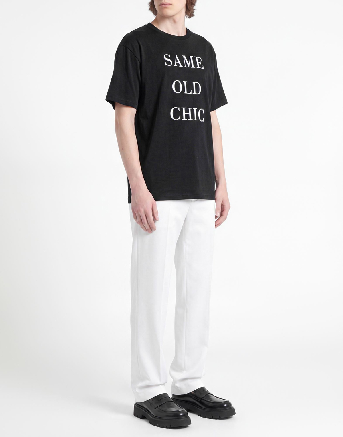 Moschino Mens T-shirt in Black