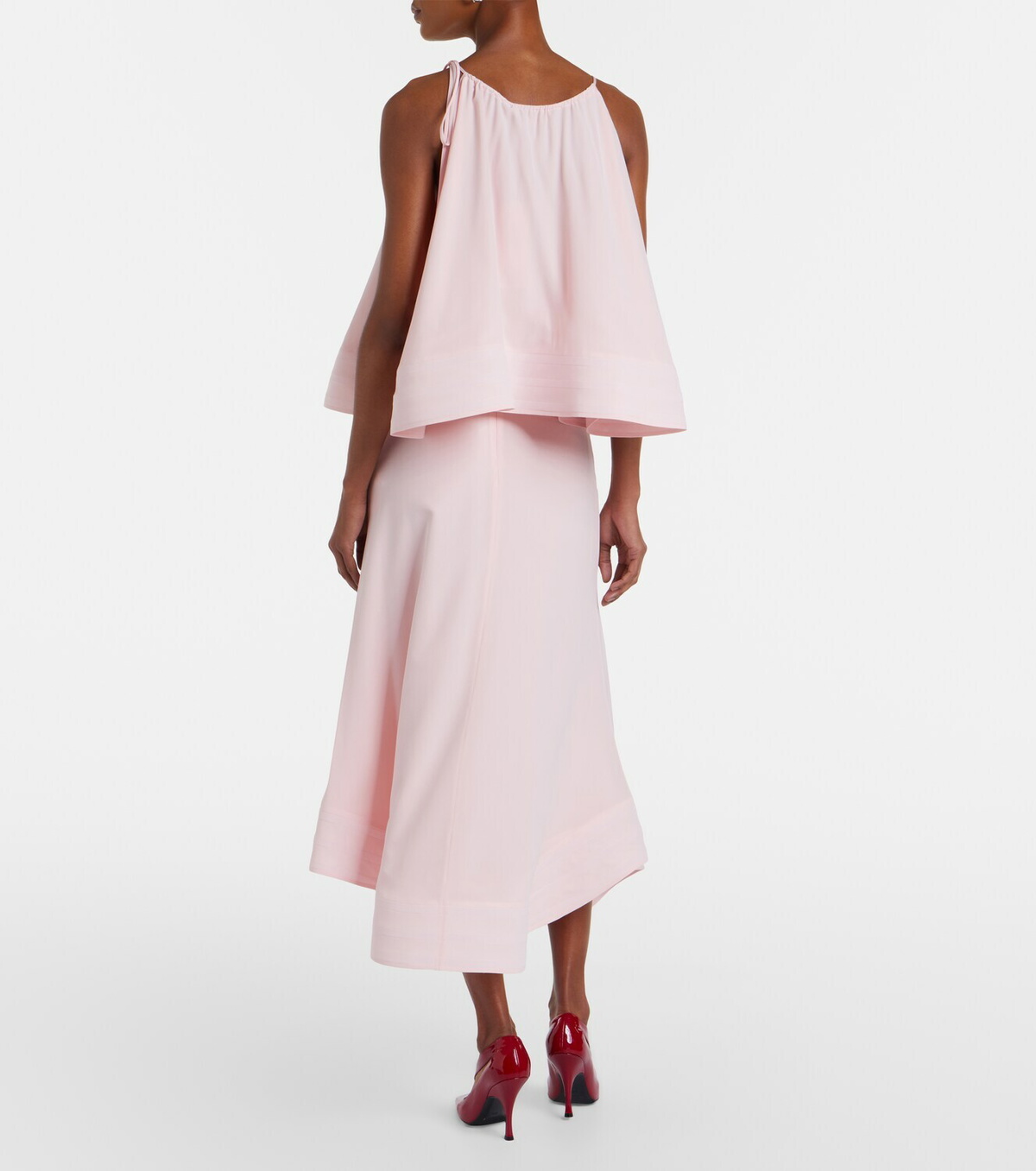 Stella McCartney Silk midi skirt