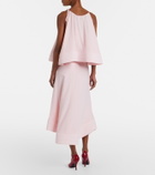 Stella McCartney Silk midi skirt