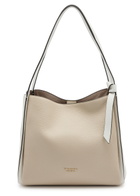 Kate Spade New York Knott Large Colour-blocked Leather Shoulder bag - Cream - One Size
