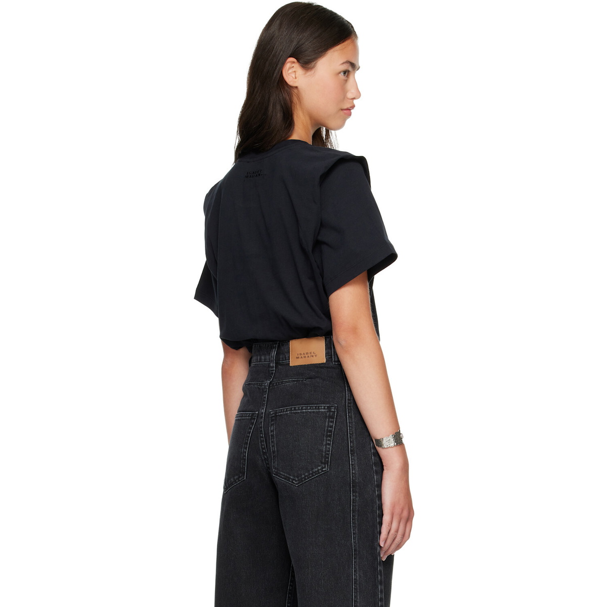 Isabel Marant Black Zelitos T-shirt