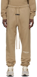 Essentials Tan Cotton Lounge Pants