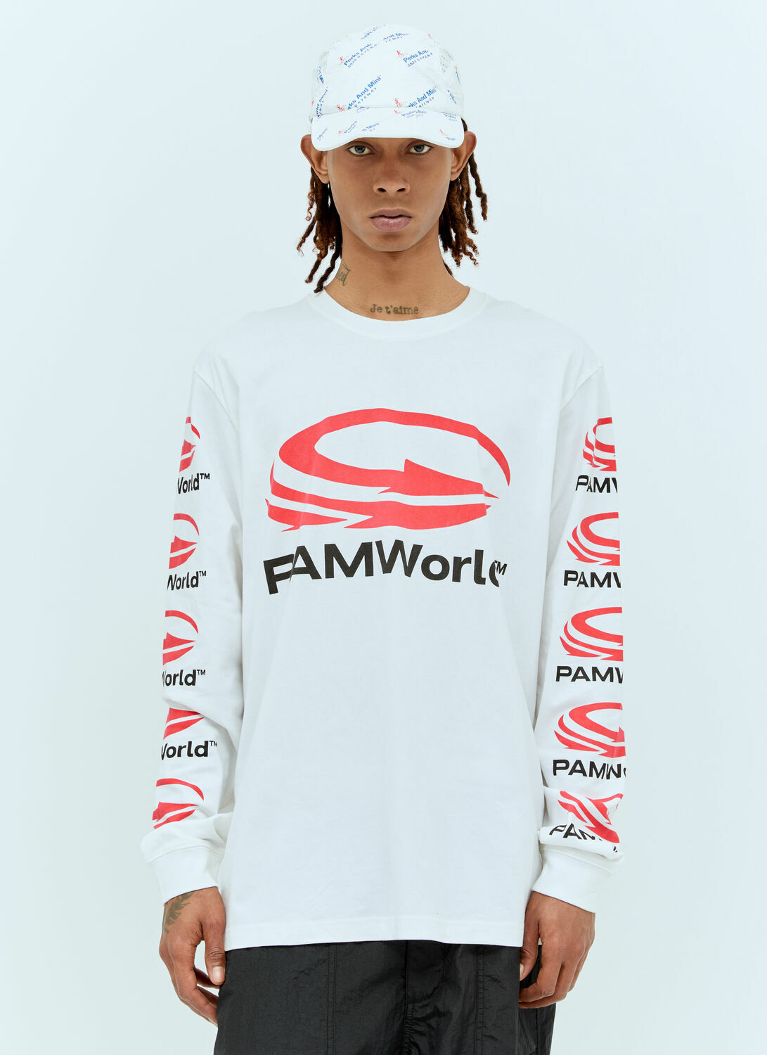 P.A.M. Logo Print T-Shirt