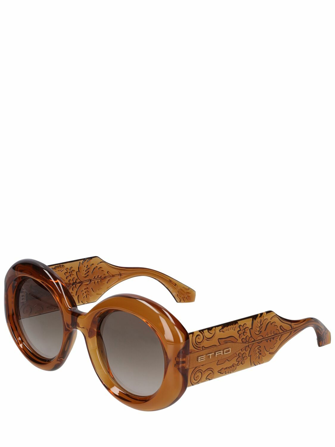 ETRO - Paisley Round Sunglasses Etro