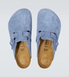 Birkenstock Boston suede clogs