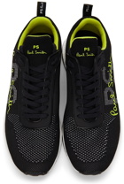 PS by Paul Smith Black & Yellow Zeus Sneakers