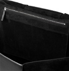 Bottega Veneta - Intrecciato Suede and Leather Holdall - Black