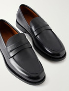 Zegna - Leather Loafers - Black