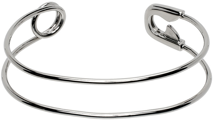 Photo: VETEMENTS Silver Safety Pin Bracelet