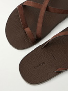 TOM FORD - Alfred Suede Sandals - Brown