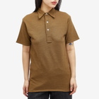 Maison Margiela Women's Polo Shirt in Olive