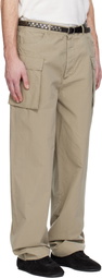 Gimaguas Beige Giaco Cargo Pants