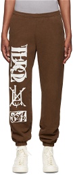 Total Luxury Spa Brown Monogram Lounge Pants