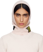 MM6 Maison Margiela Pink Access Labels Story Gauge 7 Balaclava