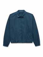 Auralee - Cotton-Twill Blouson Jacket - Blue