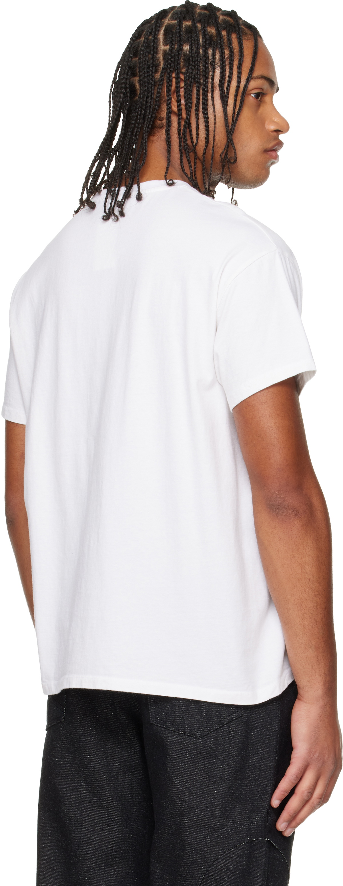 Edward Cuming White 'Cum' T-shirt