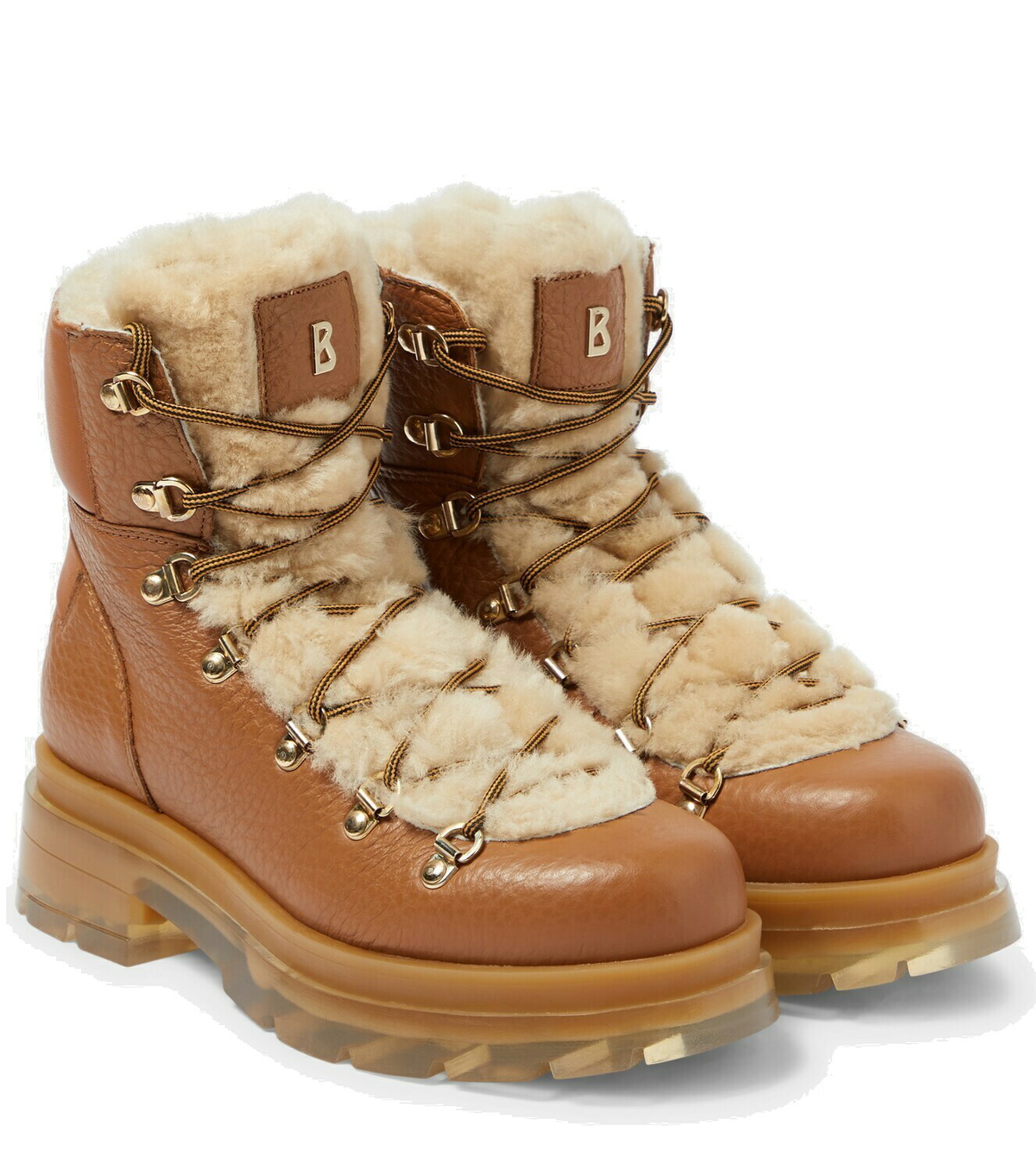 Bogner - Swansea leather and shearling ankle boots Bogner