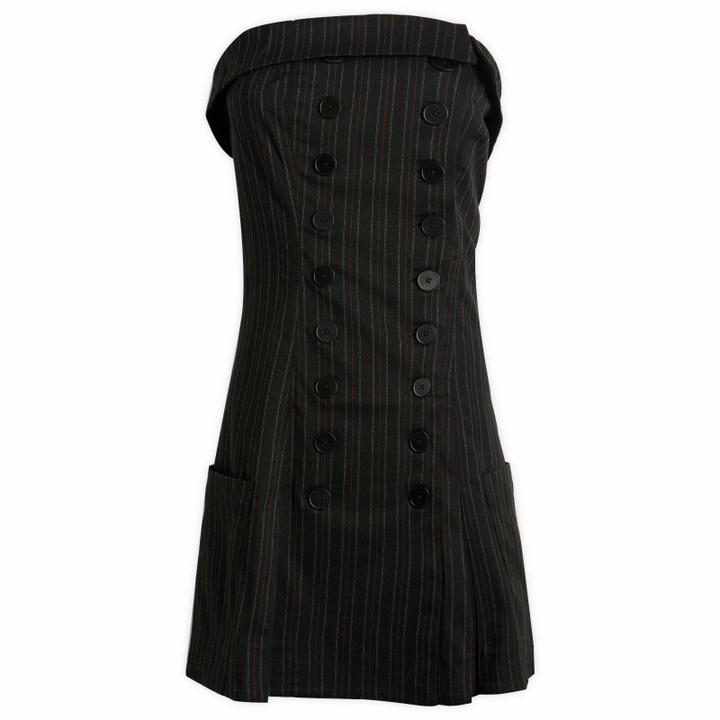 Photo: Peachy Den Women's Bardot Tailored Dress in Heavy Lead